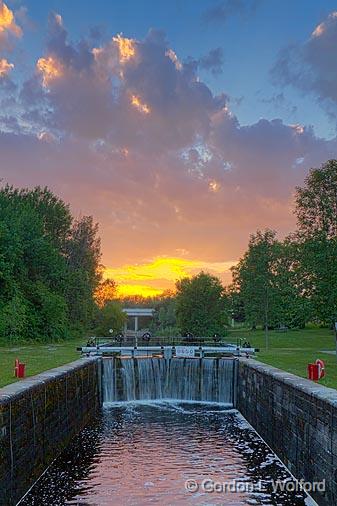 Lower Beveridges Lock_18399-400.jpg - Rideau Canal Waterway photographed near Smiths Falls, Ontario, Canada.